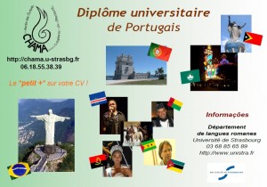 Affiche Diplome Universitaire de Portugais