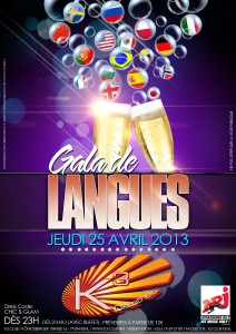 GALA LANGUE RECTO